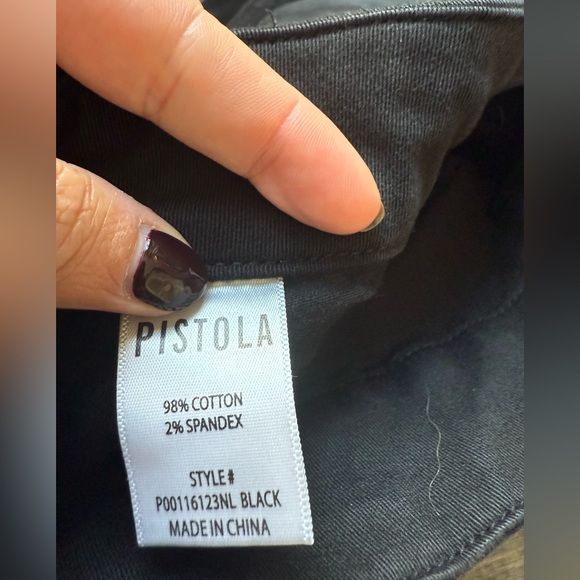 Pistola Black Cargo Trousers - Picture 11 of 13